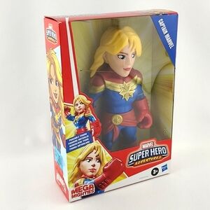 ⭐️3/ $30⭐️ Hasbro Captain Marvel Super Hero Adventures Figure Mega Mighties 3+Yr